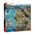 Puzzle Good Loot Gaming - The Witcher: Põhja kuningriikide kaart 1000 tk