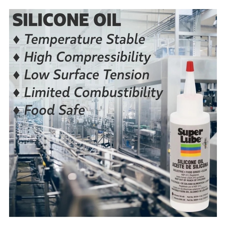 Synco Chemical Corporation Super Lube® silikoninė alyva 350 cSt 118 ml