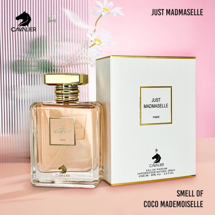 Cavalier Just Madmaselle EDP perfume for women, 100 ml – 2