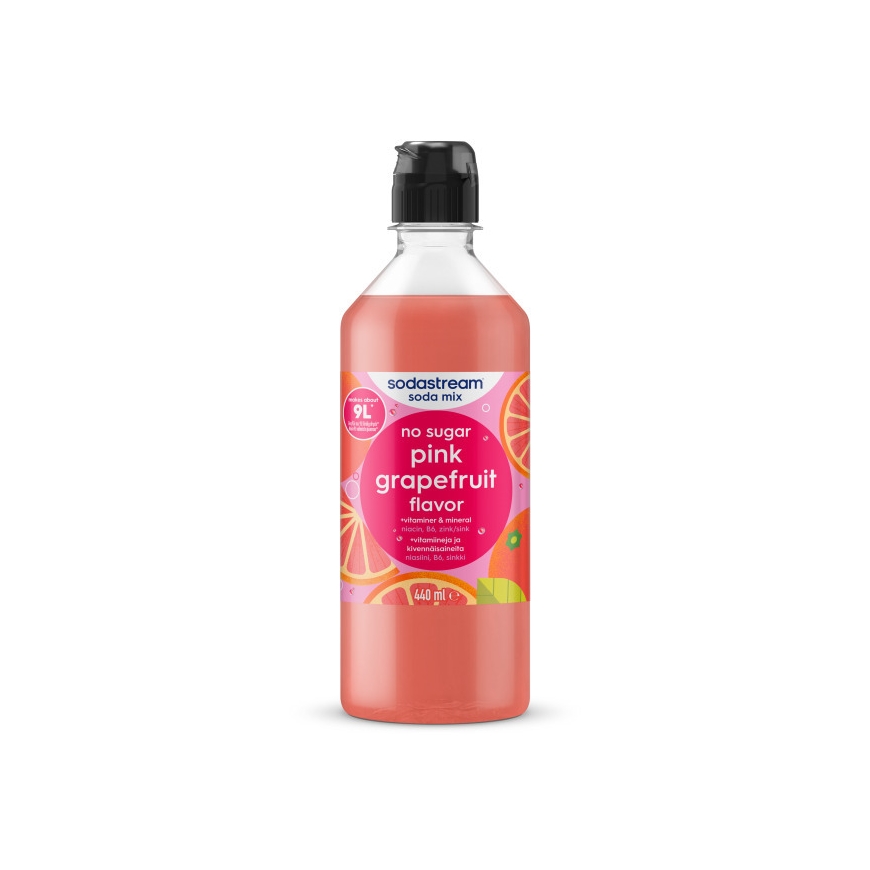 SodaStream Roosa Greip No Sugar 440 ml - virvoitusjuomatiiviste