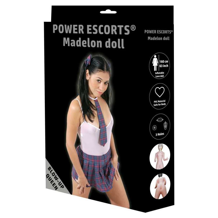 Power Escorts Leļļe "Madelon" – apģērbu lelle ar baltu kleitu – 2