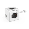 Allocacoc "PowerCube Extended USB" 3 м Белый