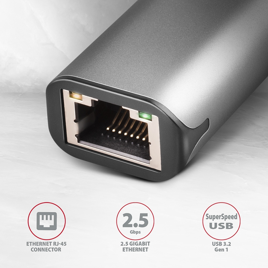 Axagon ADE-25R võrgukaart Ethernet 2500 Mbit/s – 2