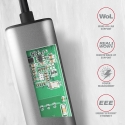 Axagon ADE-25R SuperSpeed USB-A 2.5 gigabit ALU ethernet adapter
