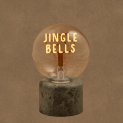 Mica Jingle Bells lampa, ar baterijām darbināma