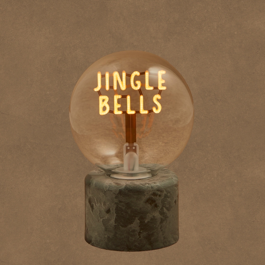 Mica Jingle Bells lampa, ar baterijām darbināma