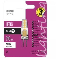 EMOS LED G4 Neutraali valkoinen