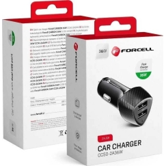 ForCell FORCELL CARBON autotalli USB-laturin