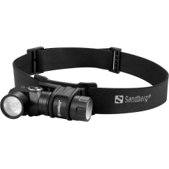 Sandberg 421-35 электрический фонарь Черный Фонарь налобный LED