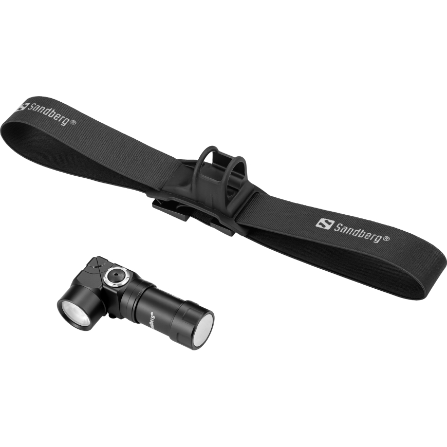 Sandberg 421-35 kabatas baterija Melns Pieres lukturis LED – 2