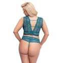 Cottelli Curves Rintaliivisetti sinisessä värissä 2XL Cottelli Curves Rintaliivisetti sinisessä värissä 2XL