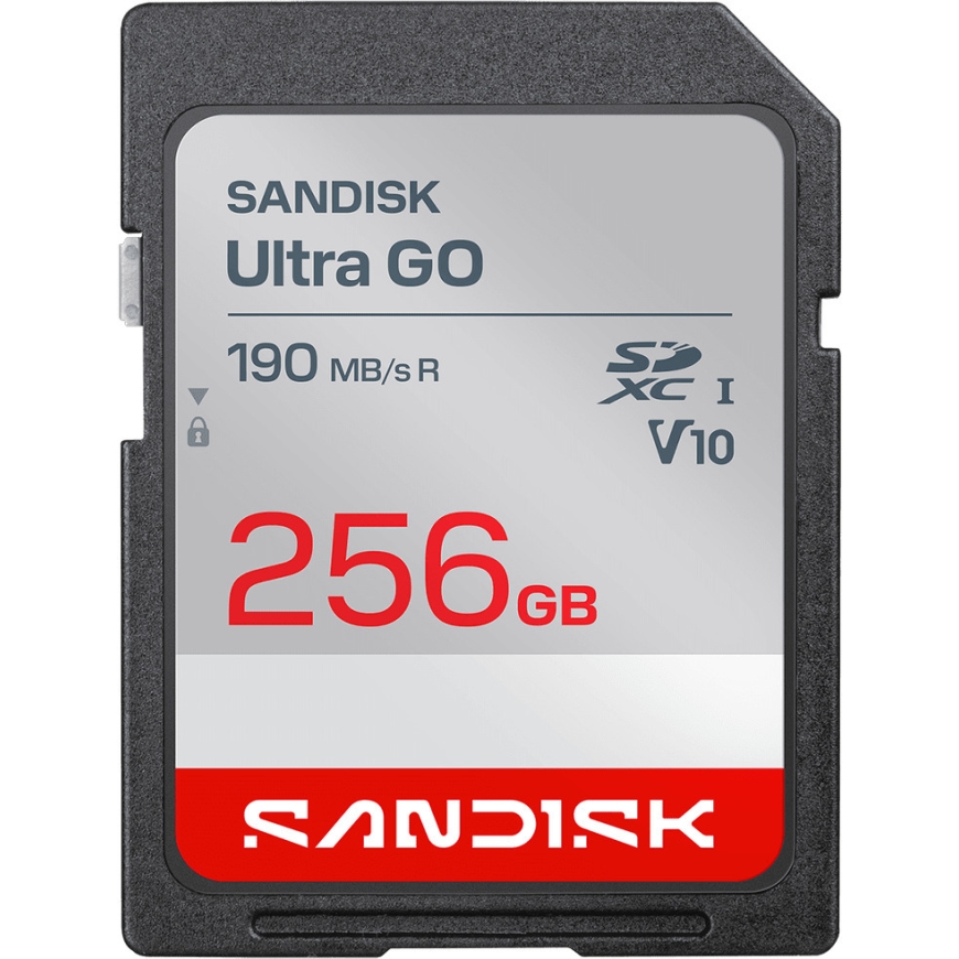 SanDisk 256 GB Ultra GO UHS-I U1 V10 SDXC atmiņas karte