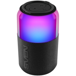 portatiivne kõlar SVEN PS-130, punane, väljundvõimsus 10W (RMS), TWS, Bluetooth, USB, liitiumaku