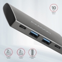 Axagon HMC-4G2 jaotur USB 3.2 Gen 2 (3.1 Gen 2) Type-C 10000 Mbit/s Hall Axagon HMC-4G2 jaotur USB 3.2 Gen 2 (3.1 Gen 2) Type-C 10000 Mbit/s Hall