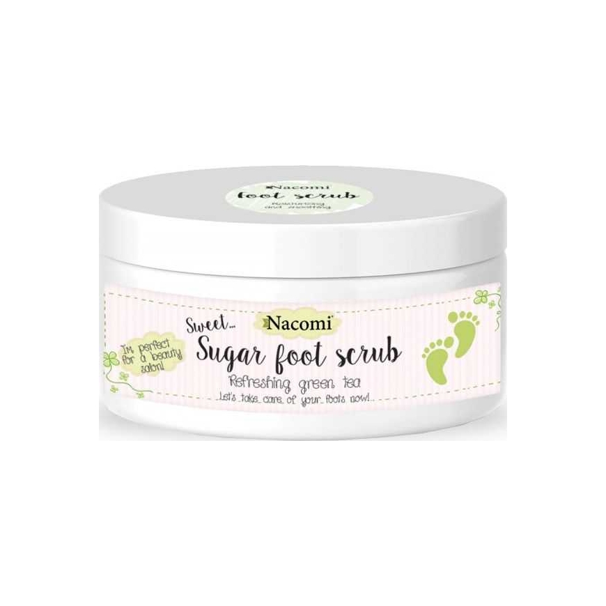 Nacomi Nacomi Suhkrujalgade koorija, pehmendav ja niisutav 100 ml