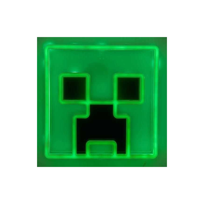 Paladone Creeper seinälle ripustettava LED-neonvalo
