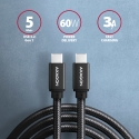 Axagon BUCM3-CM15AB SPEED USB-C USB-C 3.2 Gen 1 cable 1.5 m Axagon BUCM3-CM15AB SPEED USB-C USB-C 3.2 Gen 1 cable 1.5 m