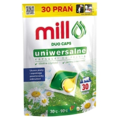 MILL ALL-PURPOSE veļas kapsulas, 30 gab. 3K.D (PL, EN, RO, UA, CZ, SK, HU, HR)