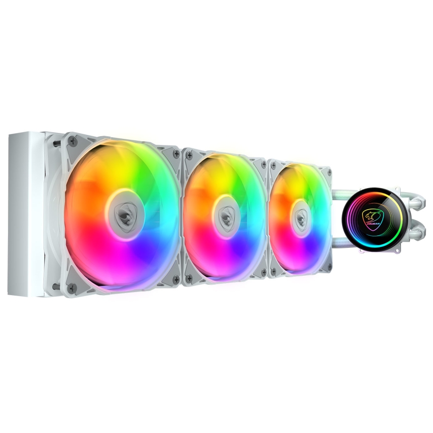 COUGAR CGR-PSDELRGB-W-360 Процессор All-in-one liquid cooler 12 cm Белый – 2