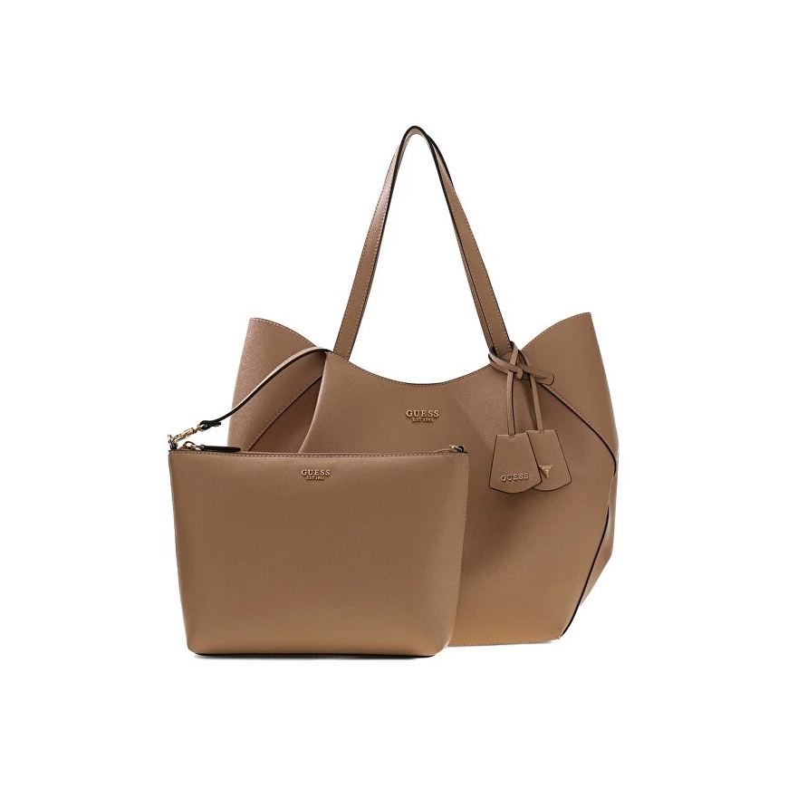 Guess Women's Handbag Amorette 2 in 1 HWBG7898240-BEI