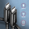 Axagon BUCM4X-CM10AB USB kabelis USB4 Gen 3x2 1 m USB C 40 Gbit/s 240 W Juoda Axagon BUCM4X-CM10AB USB kabelis USB4 Gen 3x2 1 m USB C 40 Gbit/s 240 W Juoda