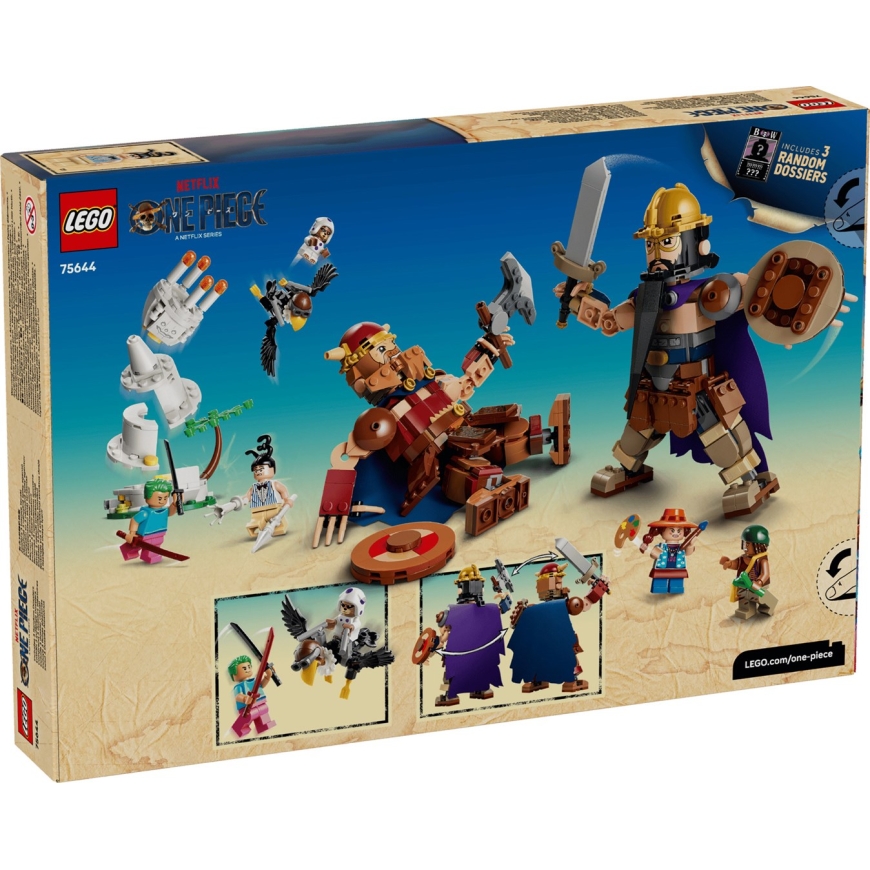 LEGO ONE PIECE 75644 Dorry vs Brogy - Valtiaat Pieneltä Puutarhalta – 2