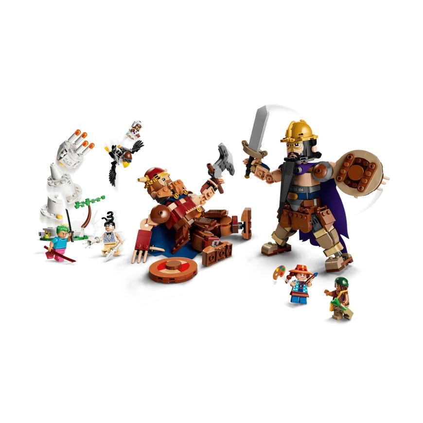 LEGO ONE PIECE 75644 Dorry pret Brogy - Milzu cīņas Mazajā Dārzā – 4