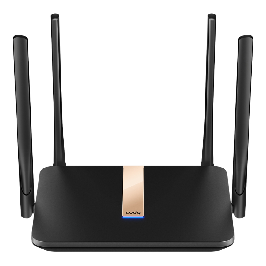 Cudy LT500D langaton reititin Nopea Ethernet Kaksitaajuus (2,4 GHz/5 GHz) 4G Musta