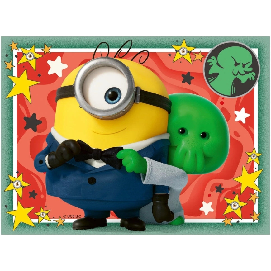 Ravensburger 120043485 Minions 3 Puzzle 4 in 1 – 2