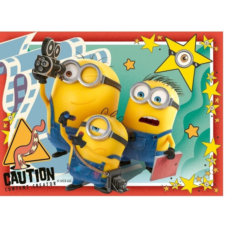Ravensburger 120043485 Minionit 3 Puzzle 4 in 1 – 5