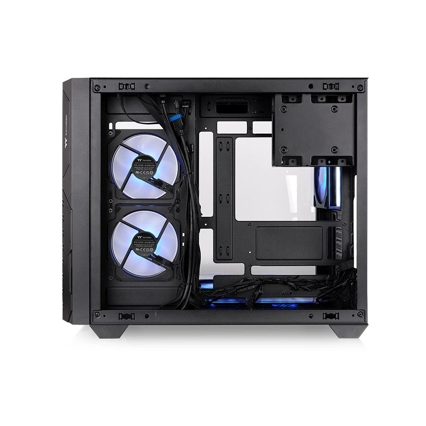 Thermaltake Obudowa - vision 330 cr argb tg - juodas – 5