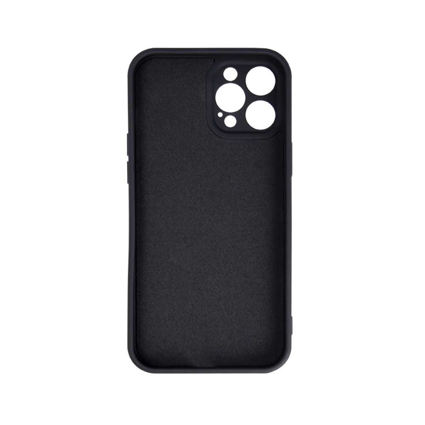 HQ Finger Grip aizmugures vāks iPhone 12 melns