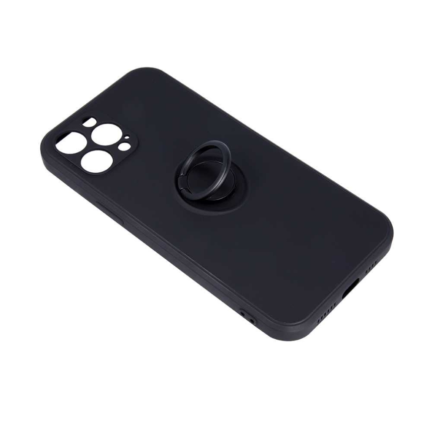 HQ Finger Grip aizmugures vāks iPhone 12 melns – 2