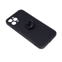 HQ Finger Grip aizmugures vāks iPhone 12 melns HQ Finger Grip aizmugures vāks iPhone 12 melns