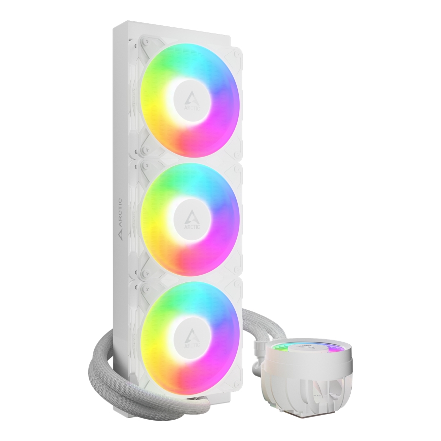 ARCTIC Liquid Freezer III Pro 360 A-RGB (White) Procesors Universāls šķidruma dzesētājs 12 cm Balts – 2