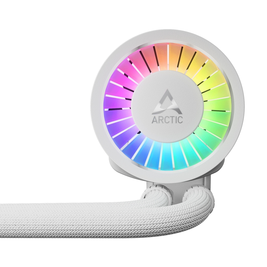 ARCTIC Liquid Freezer III Pro 360 A-RGB (White) - Multi Compatible All-in-One CPU Water Cooler with – 5