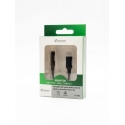 Vakoss TC-5681 ausinių adapteris (USB-C į 3.5mm mini-jack) – juodas