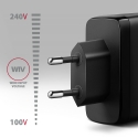 Axagon ACU-DPQ100 PD3.0 & QC 4+ THREE OUTPUTS wall charger 100W