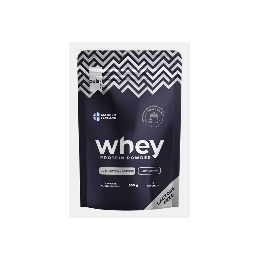 Puls Nutrition Whey протеиновый порошок, безвкусный 500 г