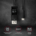 Axagon RVC-DPC USB-C - DisplayPort cable 1.8m 4K/60Hz