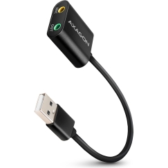 Axagon ADA-12 USB 2.0 Stereo Audio Mini-Adapter 15 cm Kabellänge - Kabel - Audio/Multimedia 2.0 канала