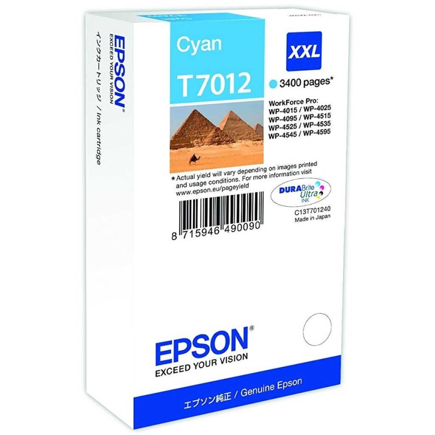 Epson T7012 Голубой