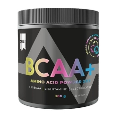 Puls Nutrition BCAA+ aminoskābju pulveris, košļājamā gumija, 300 g