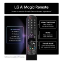 LG 43QNED84A6C.AEU tv 109,2 cm (43") 4K Ultra HD Älytelevisio Wi-Fi Musta