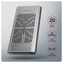 Axagon EEM2-20GD HDD/SSD dokkimisjaam USB 3.2 Gen 2 (3.1 Gen 2) Type-C Must, Hall Axagon EEM2-20GD HDD/SSD dokkimisjaam USB 3.2 Gen 2 (3.1 Gen 2) Type-C Must, Hall