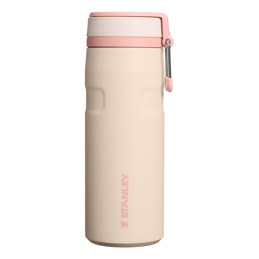 Stanley IceFlow™ Twist Flip ūdens pudele, 470 ml, šampanietis