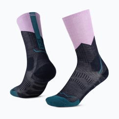 BUFF Merino MW Crew sukat MWC1, musta - violetti L