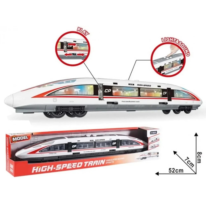 Madej Hi-SPEED vilciens gaisma skaņa 14538 11868 – 2