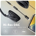 Axagon ADA-HC audiokaapeli 0,1 m 3.5mm USB Type-C Musta