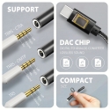 Axagon ADA-HC USB-C to 3.5mm jack - Hi-Res DAC audio adapter, 384kHz/32bit, stereo